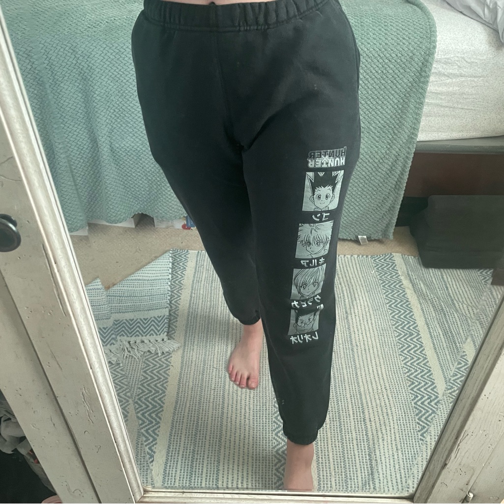 Hypland X Hunter X Hunter Black Sweatpants
